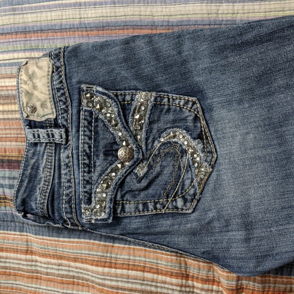 Silver jeans